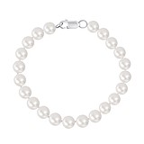 Жіночий Срібний браслет з прісною. (культив.) перлами, 1764990