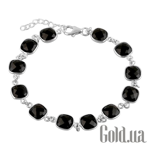 

Женские браслеты Fresh Jewelry, Женский серебряный браслет с ониксами, 19