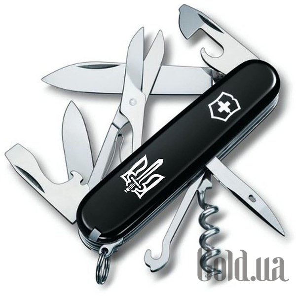 

Нож Victorinox, Мультитул Climber Ukraine Vx13703_T0300u