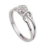 Золотое кольцо с бриллиантами, 1795454