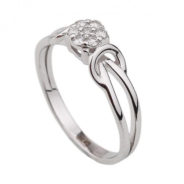 Золотое кольцо с бриллиантами