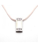 Saint Honore Стальное колье с цирконами и перламутром, 1798014