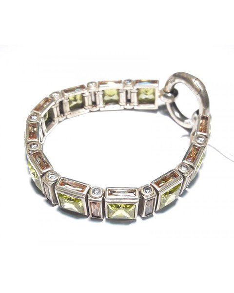 Thomas Sabo Женский серебряный браслет с куб. циркониями A601-1-383
