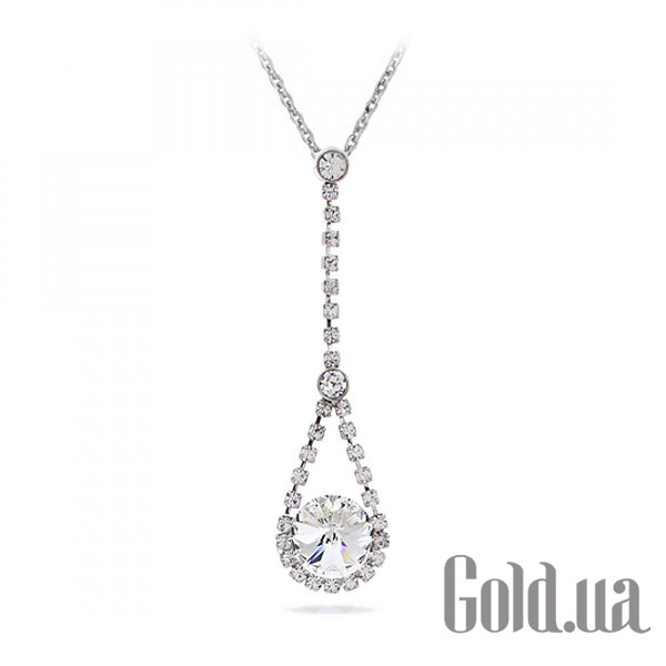 

Женские колье и кулоны Kobi, Стальной, Кулон с цепочкой с кристаллами Swarovski