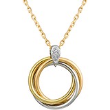 Золотое колье с бриллиантами, 1697151