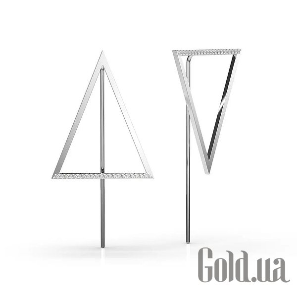 

Серьги Украина, Золотые серьги с бриллиантами