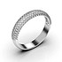 Золотое обручальное кольцо с бриллиантами - фото 4