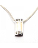 Saint Honore Стальное колье с цирконами и перламутром, 1798015