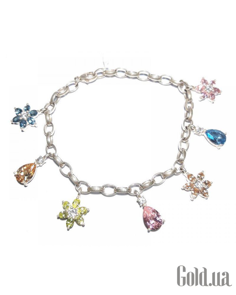 Thomas Sabo Женский серебряный браслет с куб. циркониями A699-1-432