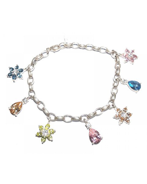 Thomas Sabo Женский серебряный браслет с куб. циркониями A699-1-432