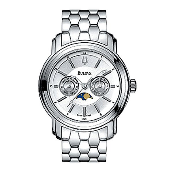 Bulova Classic Day Date Moonphase 63C13