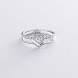 Золотое кольцо с бриллиантами, 1729408