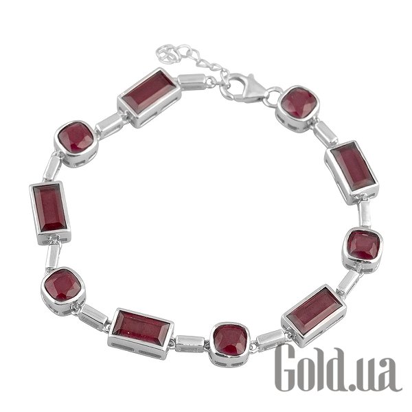 

Женские браслеты Fresh Jewelry, Женский серебряный браслет с рубинами, 19