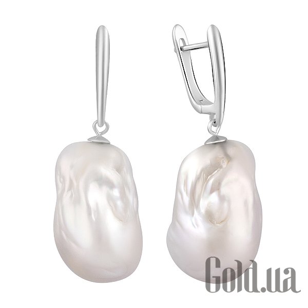 

Серьги с подвесками Fresh Jewelry, Серебряные серьги с культив. жемчугом