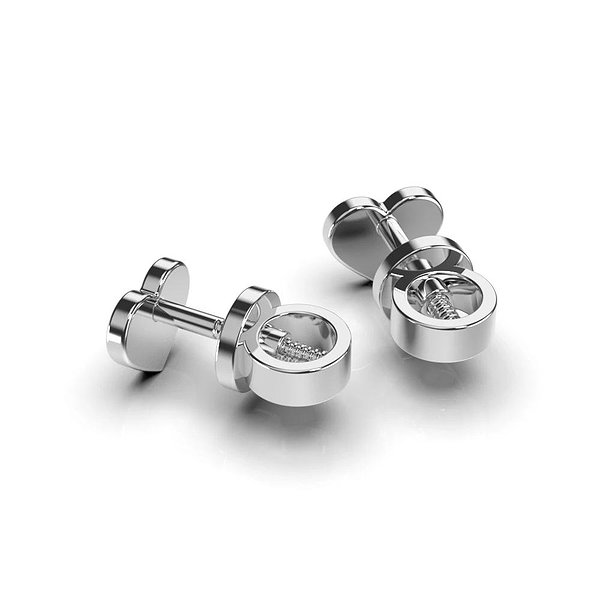 Золотые серьги lun317671100 – изображение 3