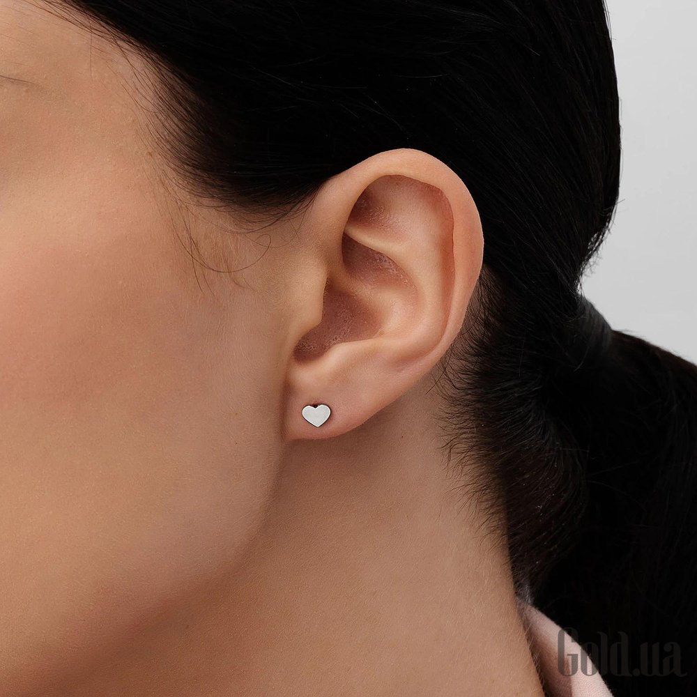 Золотые серьги lun317671100 – изображение 7