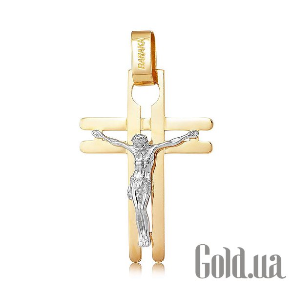 

Кулон-крестик Украина, Золотой кулон