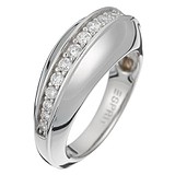 Esprit Женское серебряное кольцо с куб. циркониями, 051840