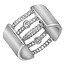 Nina Ricci Серебрянное кольцо с кубическим цирконием - фото 1