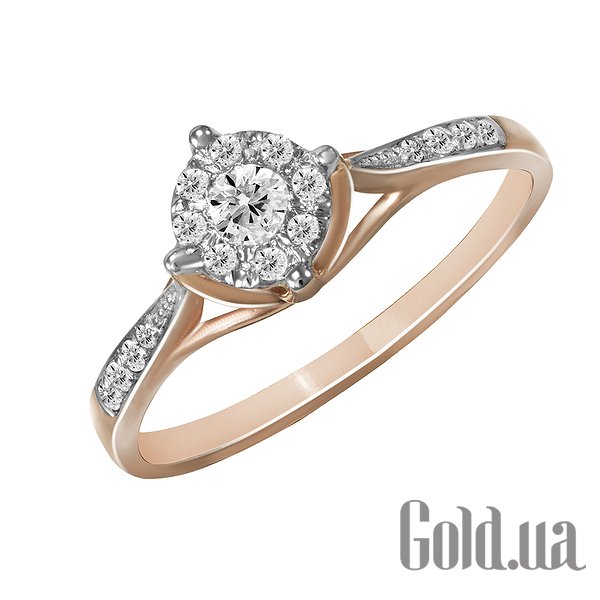 

Кольцо Soul Diamonds, Золотое кольцо с бриллиантами, 18
