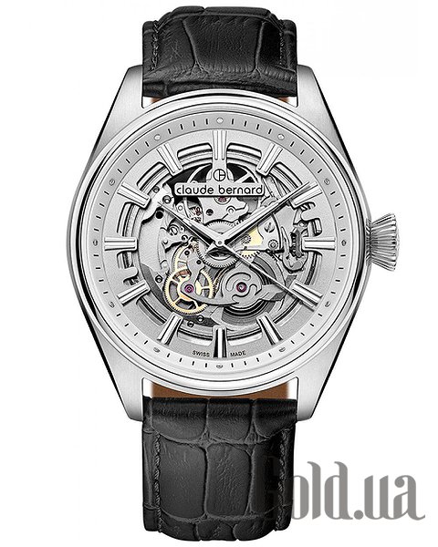 Купить Claude Bernard Мужские часы Proud Heritage Automatic Skeleton 85307 3C AIN