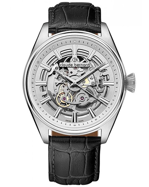 Claude Bernard Мужские часы Proud Heritage Automatic Skeleton 85307 3C AIN