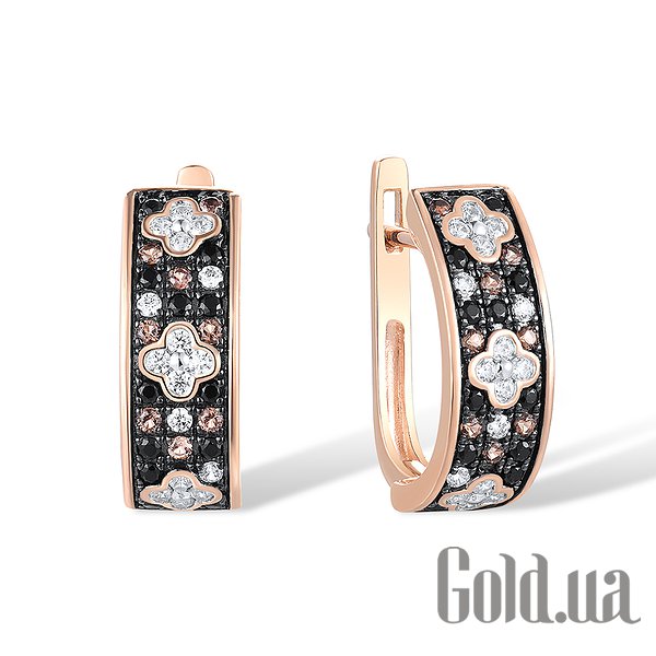 

Серьги Lurie Jewelry, Золотые серьги с бриллиантами