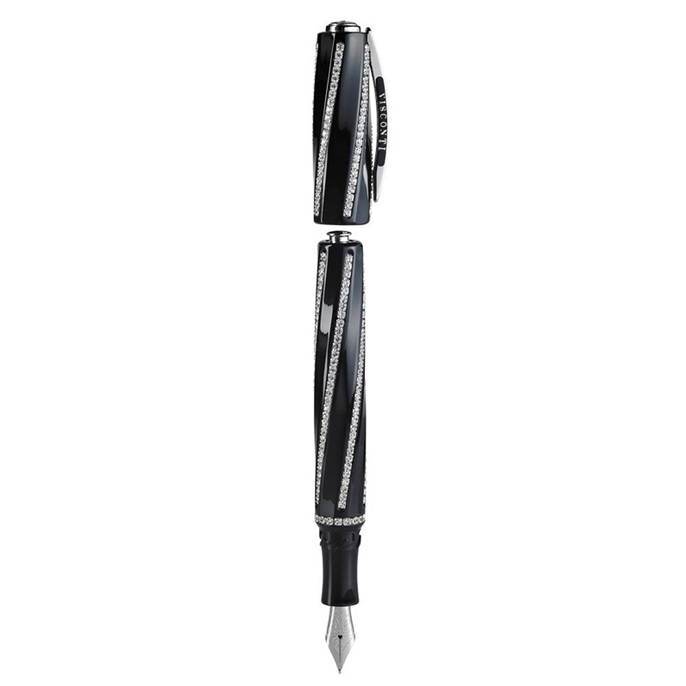 Visconti Divina Royale Black 37302DA07F FP 14K F