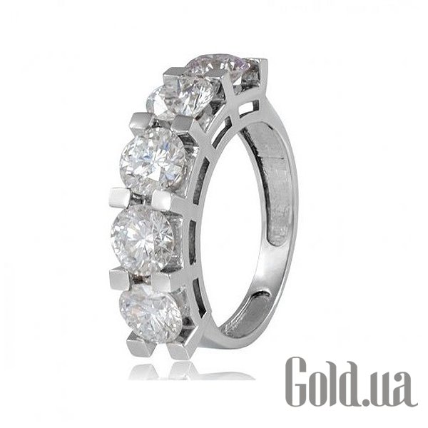 

Обручальное кольцо Украина, Золотое обручальное кольцо с циркониями Swarovski Zirconia, 20