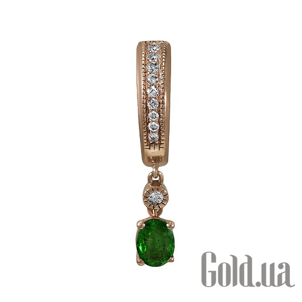 

Женский кулон Lurie Jewelry, Золотой кулон с бриллиантами и изумрудом