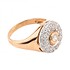 Женское золотое кольцо с бриллиантами - фото 2