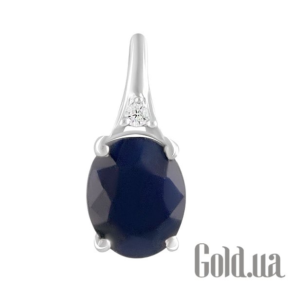 

Женские кулоны Fresh Jewelry, Серебряный кулон с куб. цирконием и сапфиром