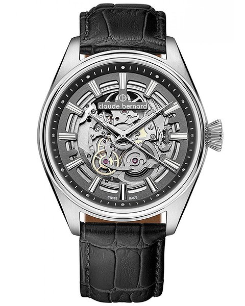 Claude Bernard Мужские часы Proud Heritage Automatic Skeleton 85307 3C GIN