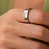 Женское золотое кольцо с куб. цирконием - фото 4