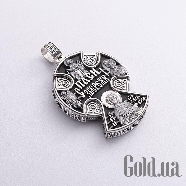 

Кулон-крестик Украина, Серебряный кулон