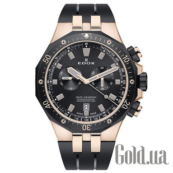 

Швейцарские часы Edox, Мужские часы Delfin 10109 357RNCA NIRG