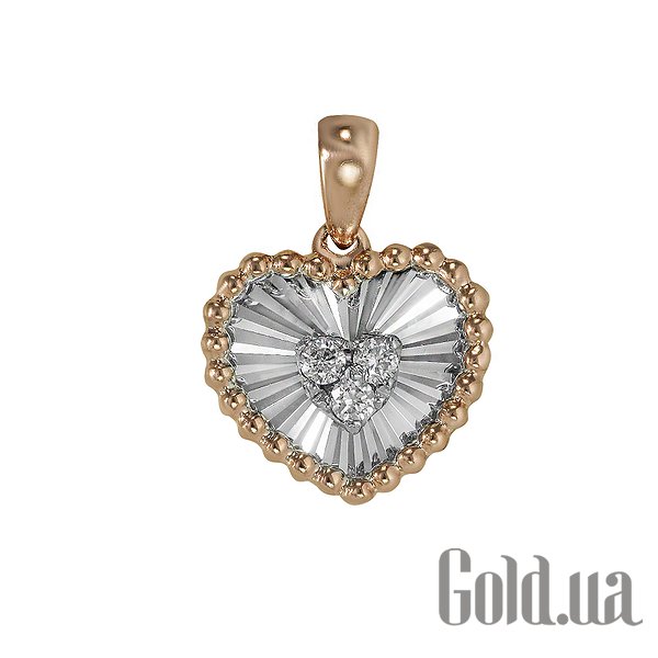 

Кулоны-сердечки Lurie Jewelry, Золотой кулон с бриллиантами