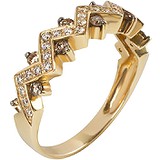 Женское золотое кольцо с бриллиантами, 1672835