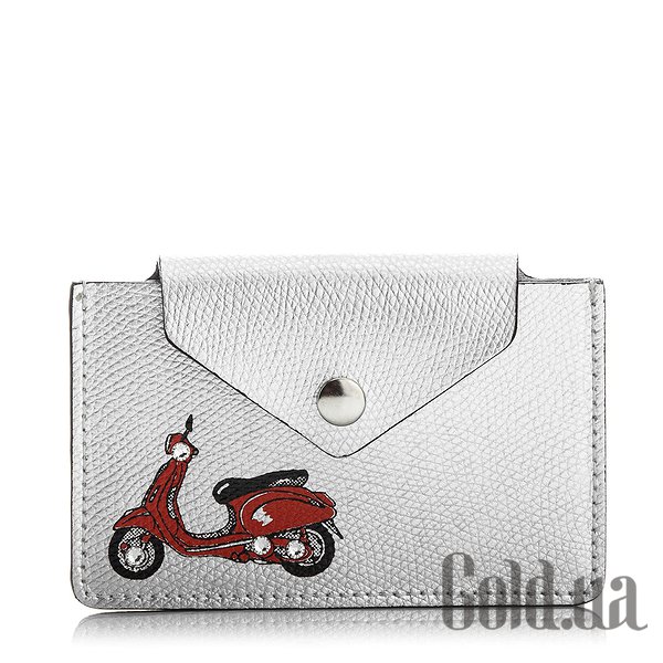 

Визитница VIF, Серебряный;красный, Визитница Tourmina 13110-07E-81