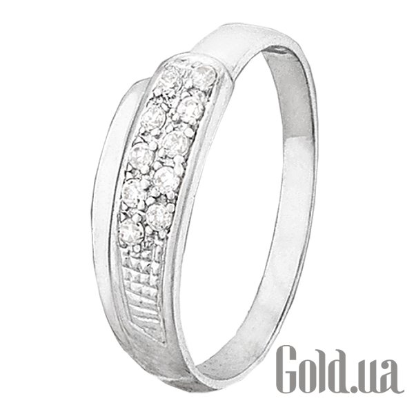 

Женские кольца Silvex925, Женское серебряное кольцо с куб. циркониями, 18.5