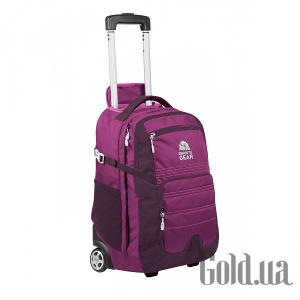 

Дорожная сумка Granite Gear, Фиолетовый;серый;коричневый, Дорожная сумка Haulsted Wheeled 33 Verbena/Goosberry/Chromium