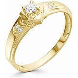 Золотое кольцо с бриллиантами, 1621892
