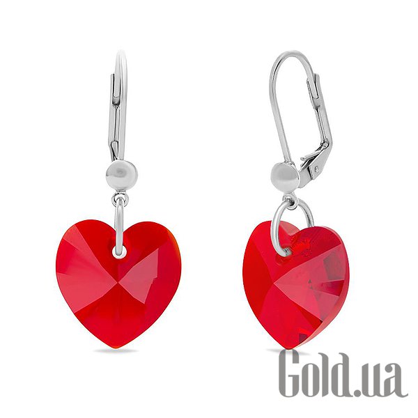 

Серьги с подвесками Kobi, Стальной, Серьги с кристаллами Swarovski