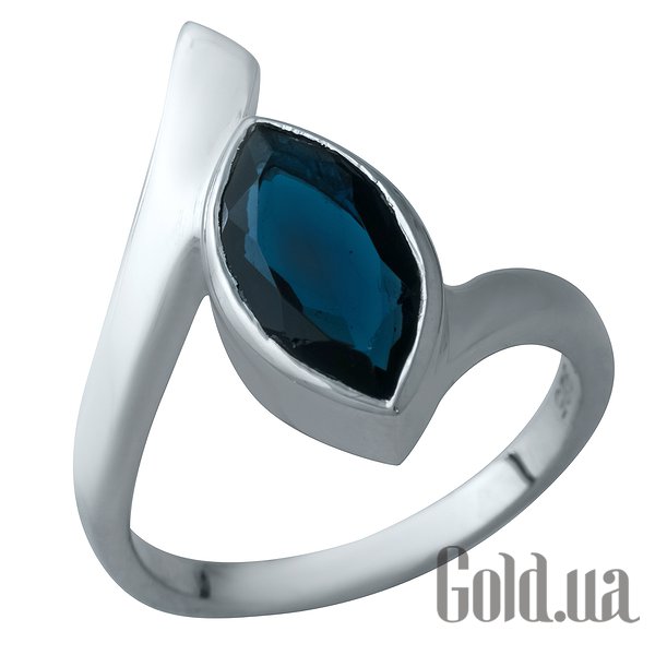 

Женские кольца Fresh Jewelry, Женское серебряное кольцо с синт. сапфиром, 16.5