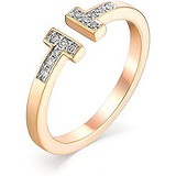 Женское золотое кольцо с бриллиантами, 1636740