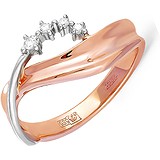 Kabarovsky Женское золотое кольцо с бриллиантами, 1647492