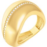 Женское золотое кольцо с бриллиантами, 1669764