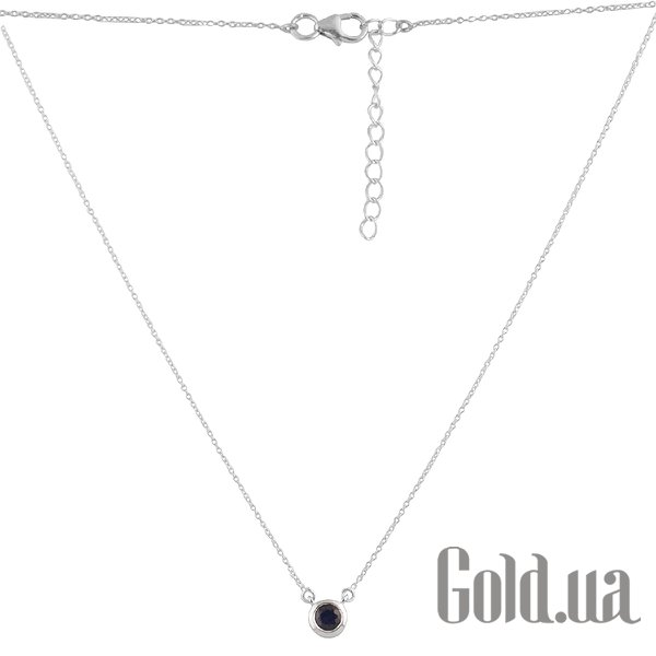Жіночі кольє Fresh Jewelry Срібне кольє з сапфіром, 45