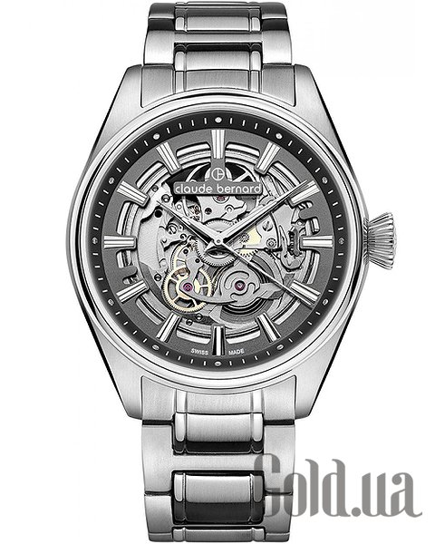 Купить Claude Bernard Мужские часы Proud Heritage Automatic Skeleton 85307 3M GIN