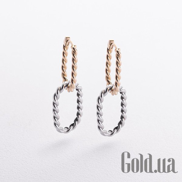 

Серьги с подвесками Украина, Золотые серьги